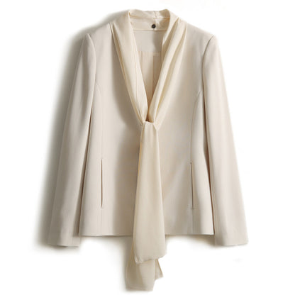 Veste blazer à col en écharpe pour femmes Chic und Stil