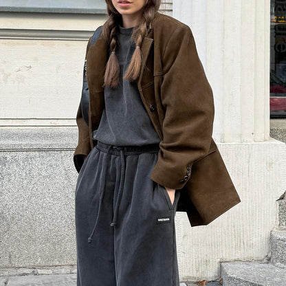 Blazer oversize pour femmes avec une coupe élégante et des poches pratiques Chic und Stil
