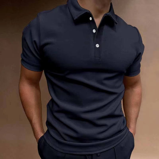 Polo-shirt à manches courtes axé sur la performance pour hommes Chic und Stil