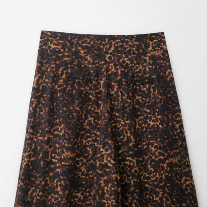 Women Loose Leopard Print Pants with Elastic Waist and High Pockets Chic and Style