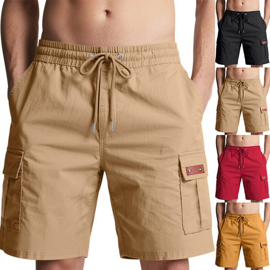 Shorts cargo pour hommes avec taille élastique et poches latérales pratiques Chic und Stil