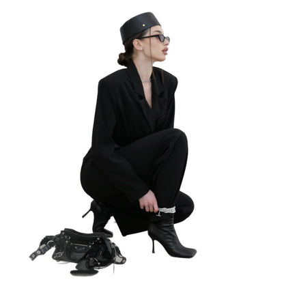 Dames Combinaison élégante avec une coupe ajustée et des détails à la mode Chic und Stil