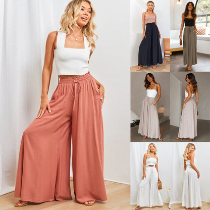Elegant maxi dresses for women with decorative waistband Chic und Stil