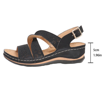 Sandales confortables pour femmes avec brides de pied réglables Chic und Stil