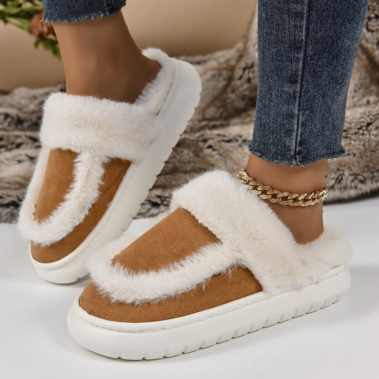 Chaussons pour dames avec doublure douillette et semelle antidérapante Chic und Stil