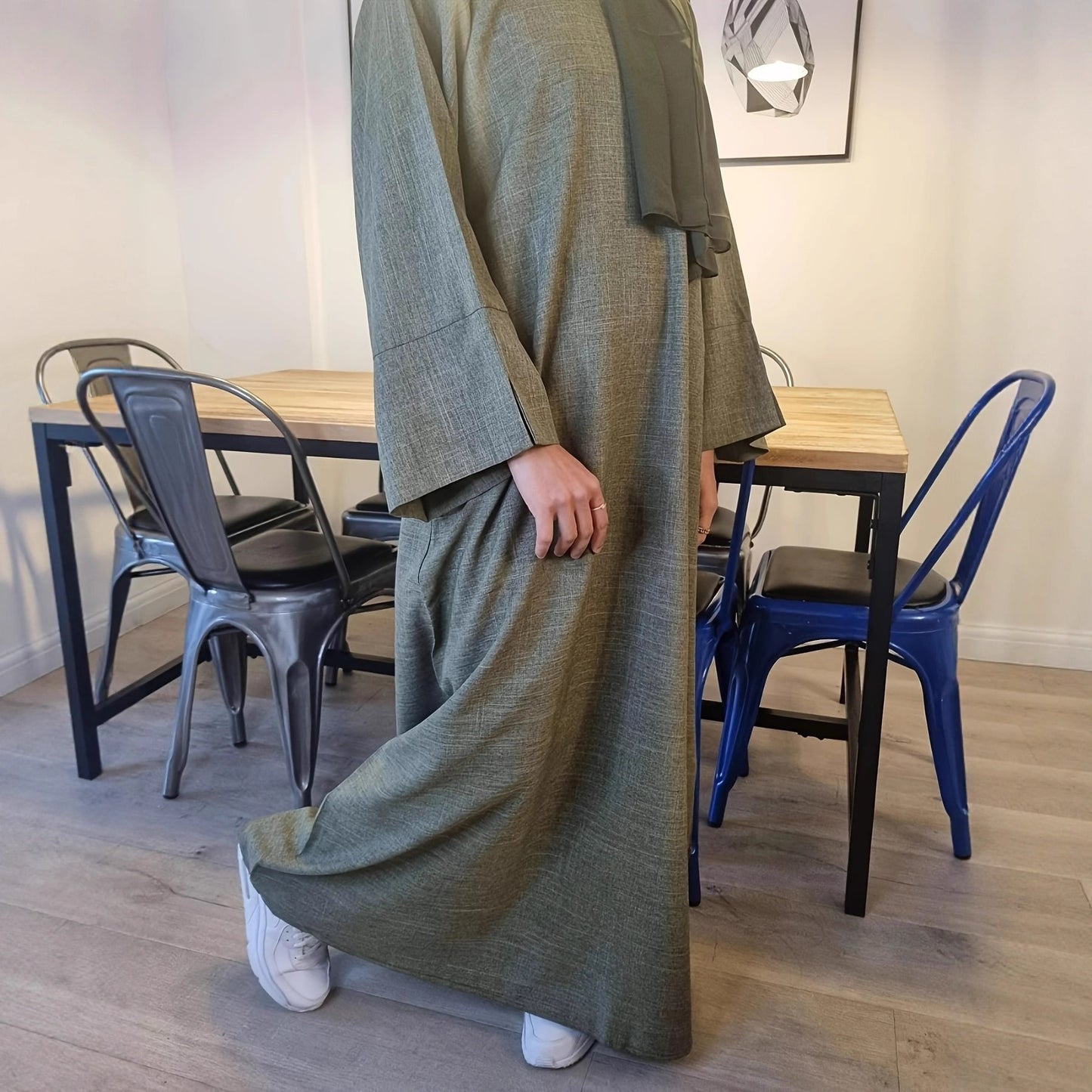 Robe kaftan pour dames avec coupe ample et finition élégante Chic und Stil