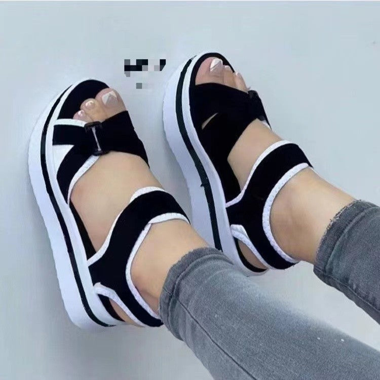 Sandales de sport à sangle réglable pour dames Chic und Stil