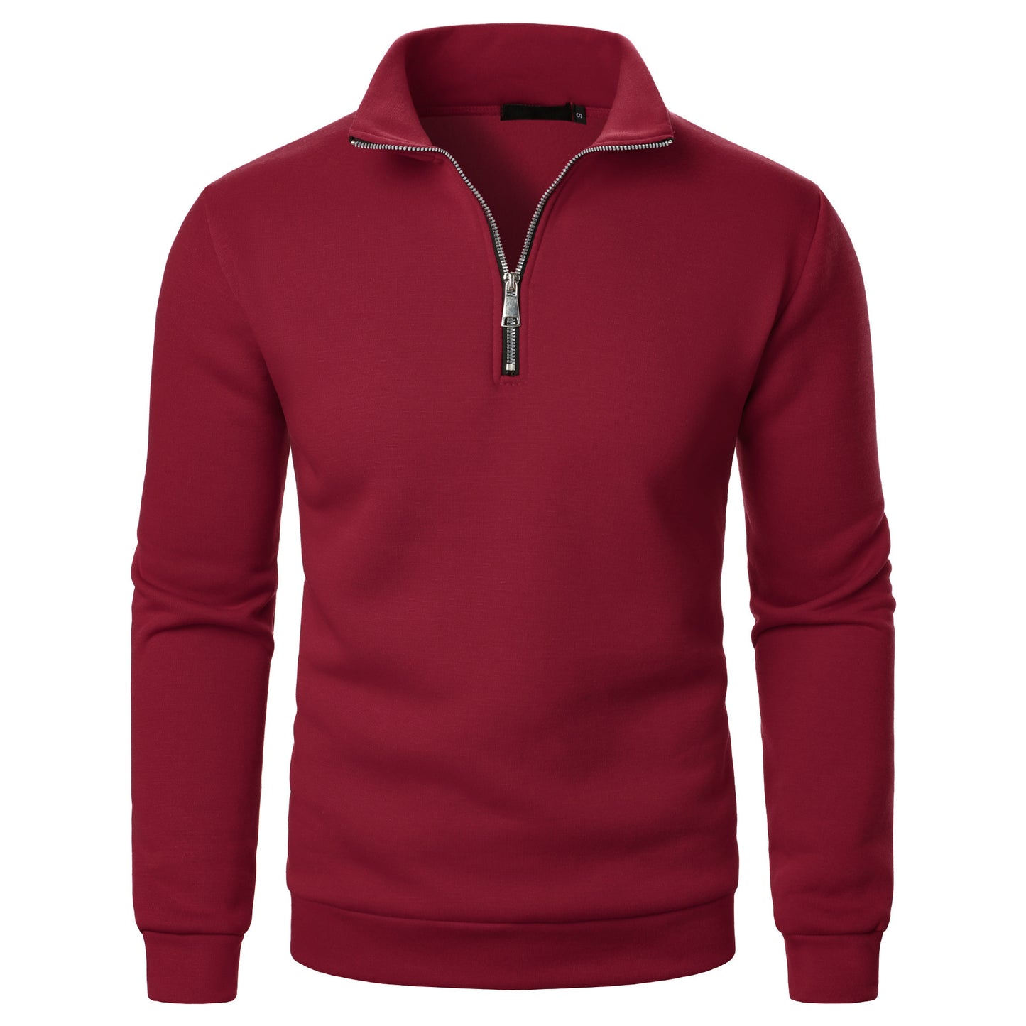 Men's pullover with short zipper Chic and Style