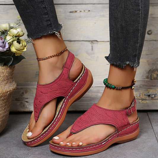 Dames ajustables confort séparateurs de doigts de pied sandales Chic und Stil