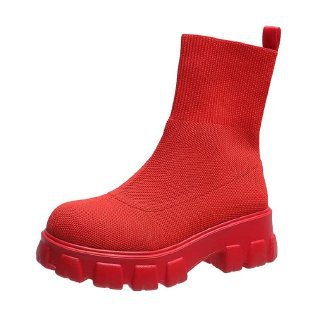 Bottes tendance pour femmes avec tige haute et plateforme robuste Chic und Stil