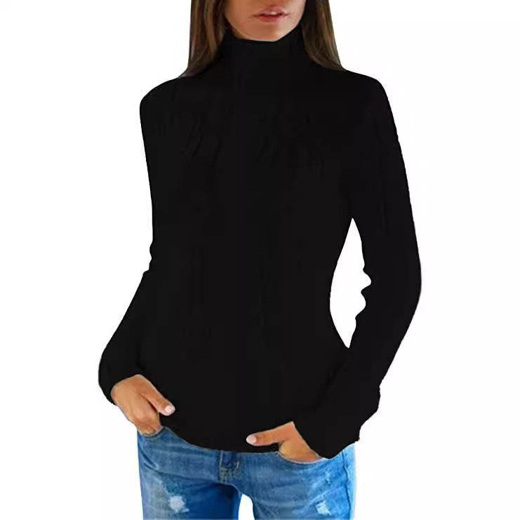 Pull en tricot pour femmes avec un motif de câble élégant Chic und Stil