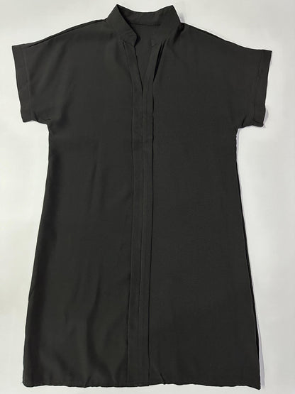 Robe midi à manches courtes pour femmes Chic und Stil