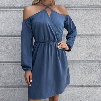 Robe portefeuille pour femmes avec décolleté dégagé et taille élégante Chic und Stil