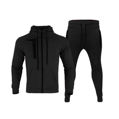 Veste de sport pour hommes avec matériau fonctionnel respirant et poches zippées pratiques Chic und Stil