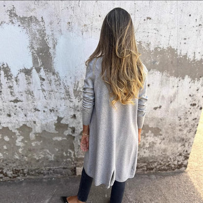 Dames élégant et confortable cardigan en tricot Chic und Stil