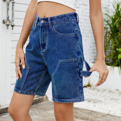 Chic und Stil Women's Utility Denim Shorts
