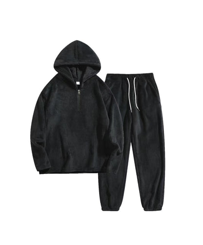 Dames Fleece Pyjama Chic und Stil