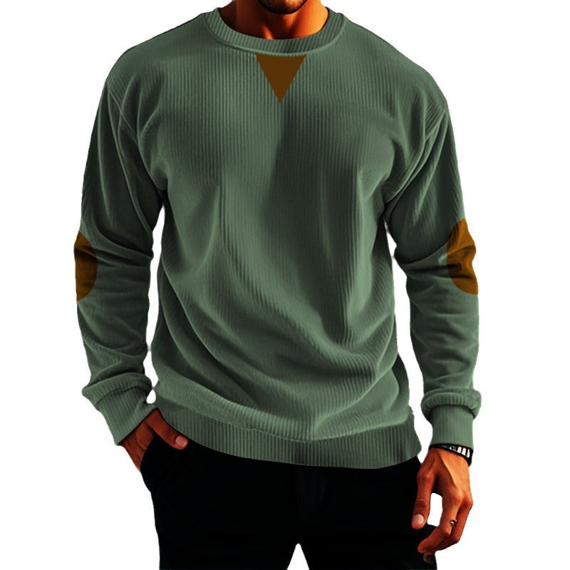 Comfortable fleece pullover for men with Chic and Style structure