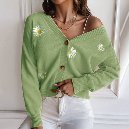 Dames gilet à la mode avec design floral Chic und Stil