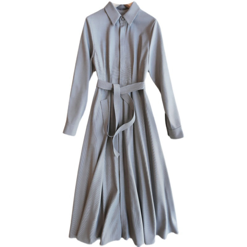 Robe chemise élégante pour femme avec ceinture réglable Chic und Stil
