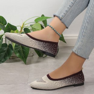 Dames Élégantes et confortables ballerines avec un dessus tendance Chic und Stil