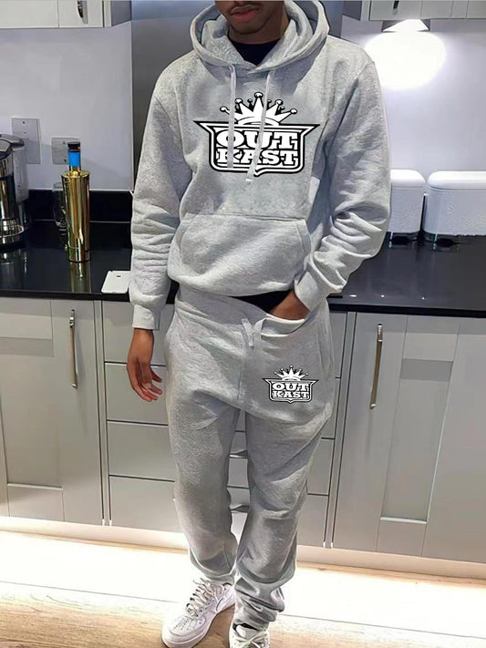 Men's joggers with hoodie and comfortable sweatpants Chic and Style