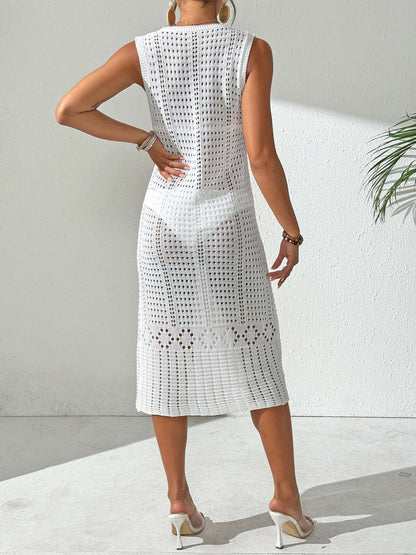 Robe de plage au crochet stylée pour femmes Chic und Stil