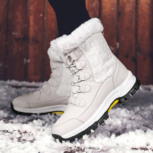 Bottes d'hiver pour femmes avec doublure douillette et semelle antidérapante Chic und Stil 1759510352