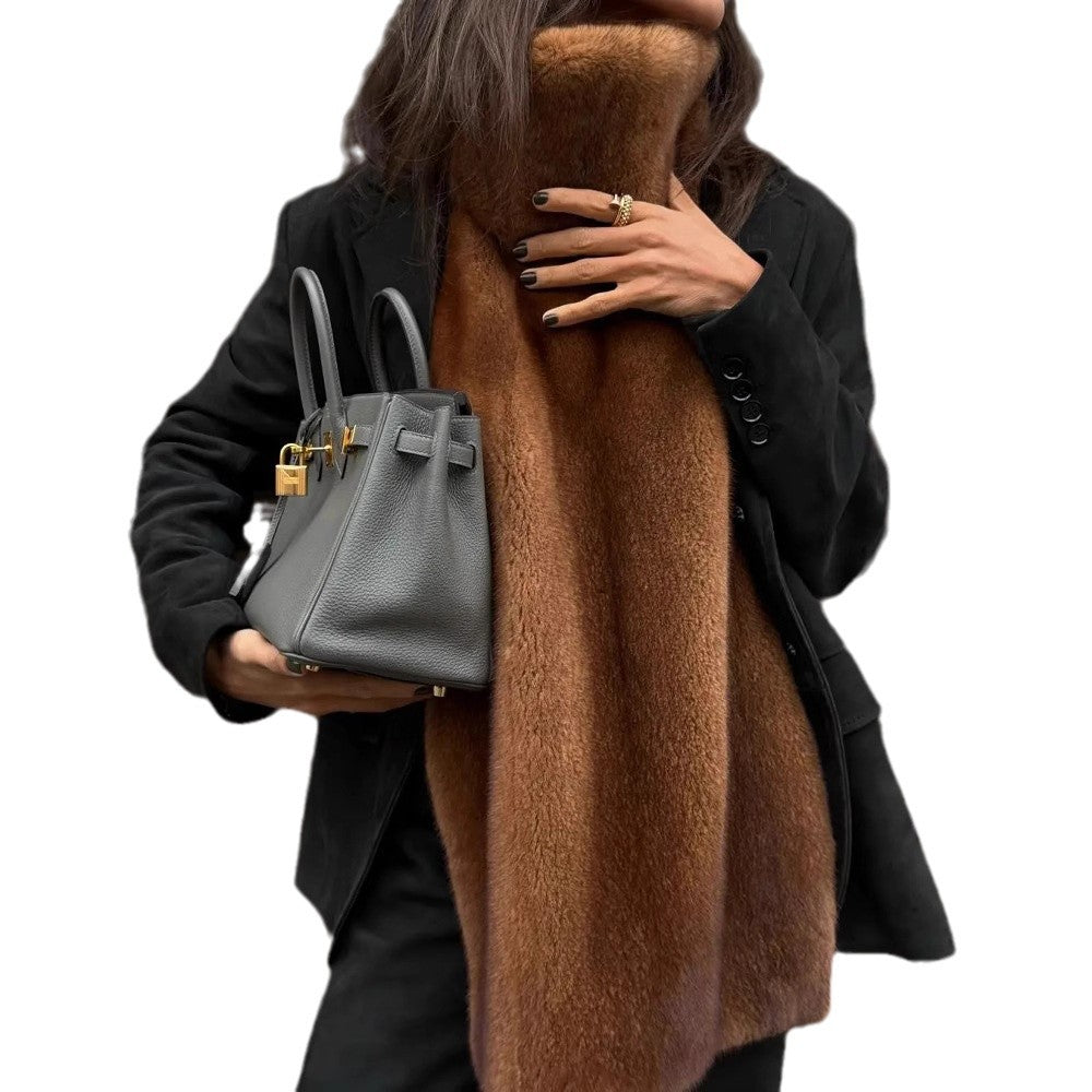 Dames Écharpe élégante et douce en matériau de haute qualité Chic und Stil