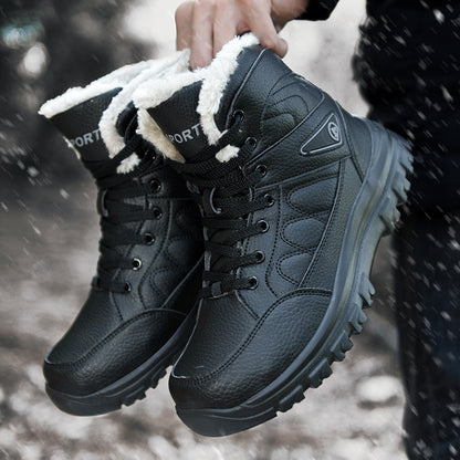 Bottes d'hiver pour femmes rembourrées avec semelle antidérapante et doublure intérieure isolante Chic und Stil