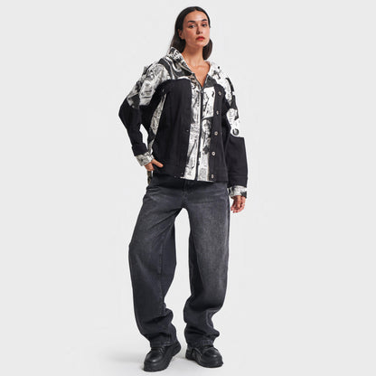 Dames créatif Street-Style veste Chic und Stil