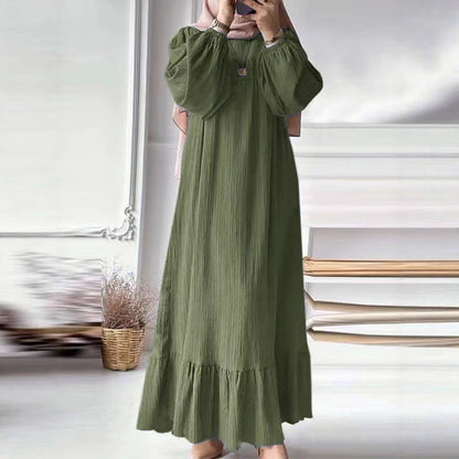 Dames Élégante et légère robe maxi Chic und Stil