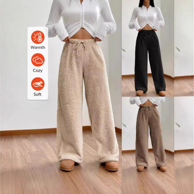 Ladies Fluffy Relaxed Pants In Casual Cut Chic und Stil