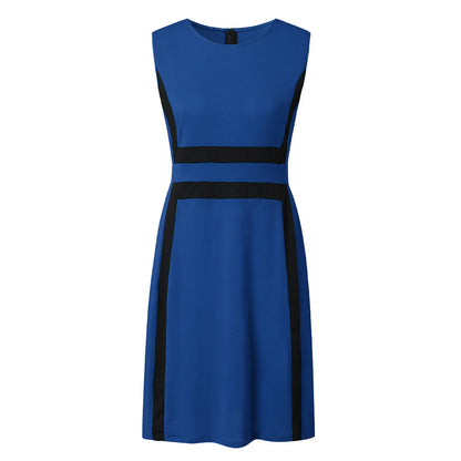 Robe de loisirs pour dames avec design tendance à rayures bloc Chic und Stil