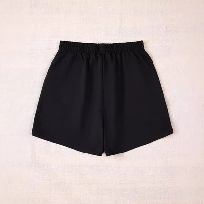 Shorts de sport pour femmes avec inscription tendance Chic und Stil