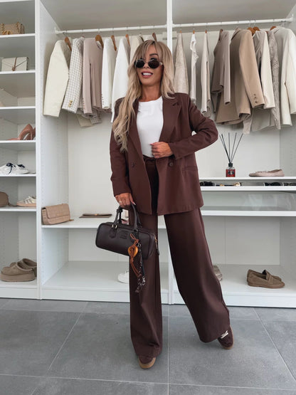 Dames ensemble blazer élégant et moderne Chic und Stil