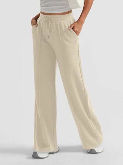 Women Casual Wide Jogging Pants Chic and Style