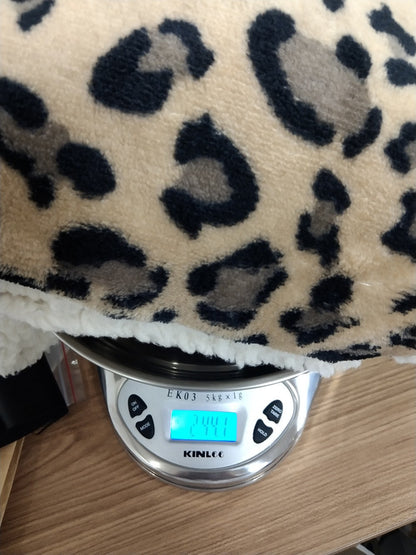 Femme Pull en polaire douillet avec détails en suède Chic und Stil