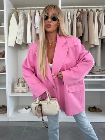 Blazer oversize pour femmes avec coupe extravagante Chic und Stil