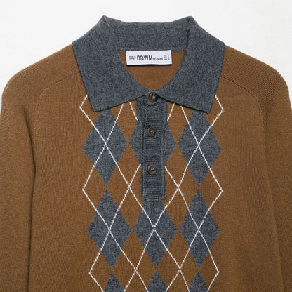 Chemisier pour femmes avec un motif argyle moderne et une coupe confortable Chic und Stil