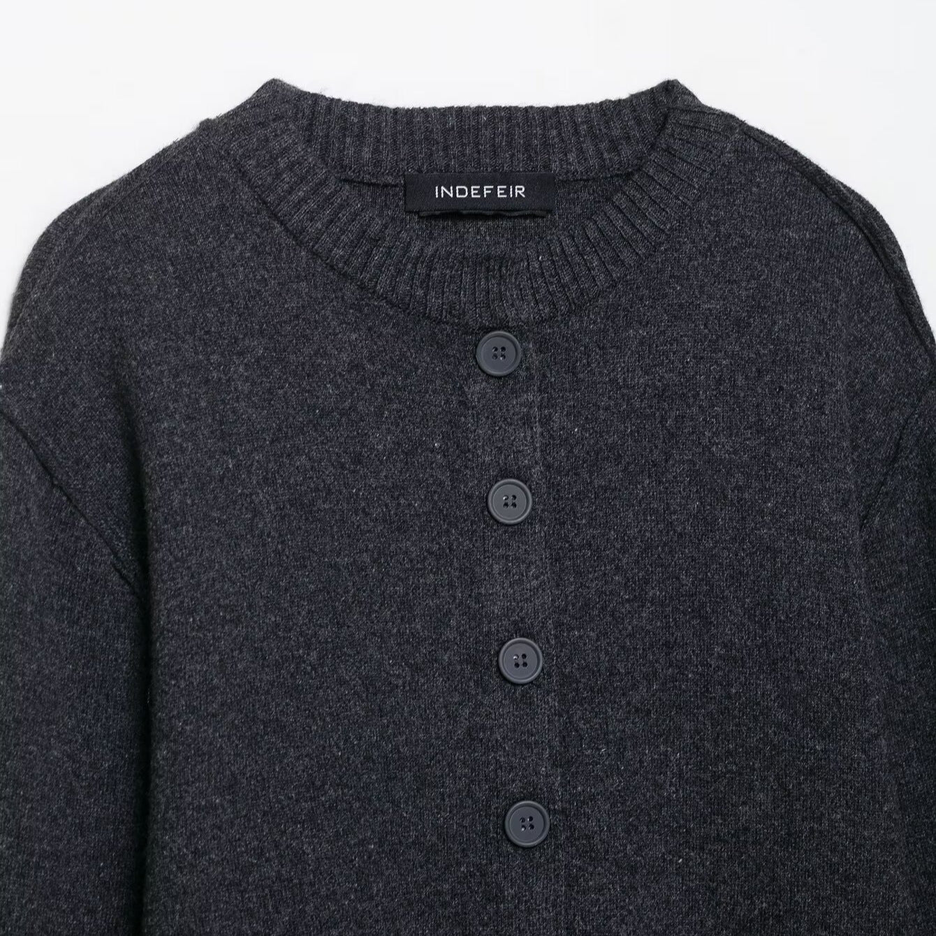 Dames cardigan en tricot confortable avec des manches contrastées élégantes Chic und Stil