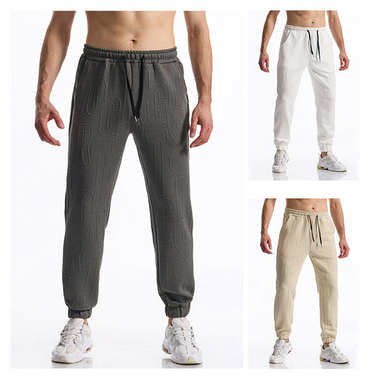 Men's sporty leisure pants with elastic waistband and side pockets Chic and Style