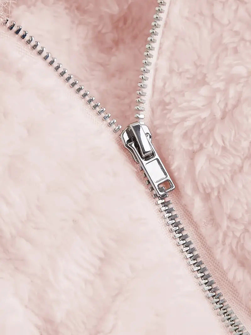 Ladies Cozy Fleece Pullover with Raglan Cut and Hood Chic und Stil