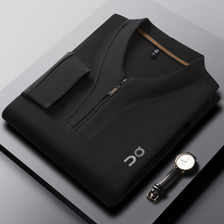 Functional pullover for men with zipper and innovative design Chic and Style