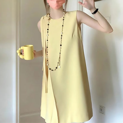 Robe effet shift sans manches élégante pour femme Chic und Stil