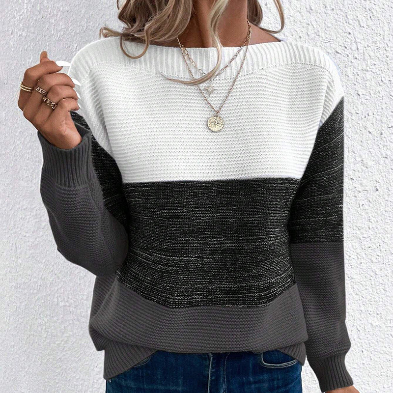 Pull en tricot décontracté pour femme Chic und Stil