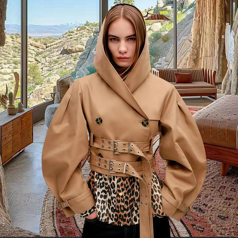 Dames élégante et à la mode veste avec motif animal tendance Chic und Stil