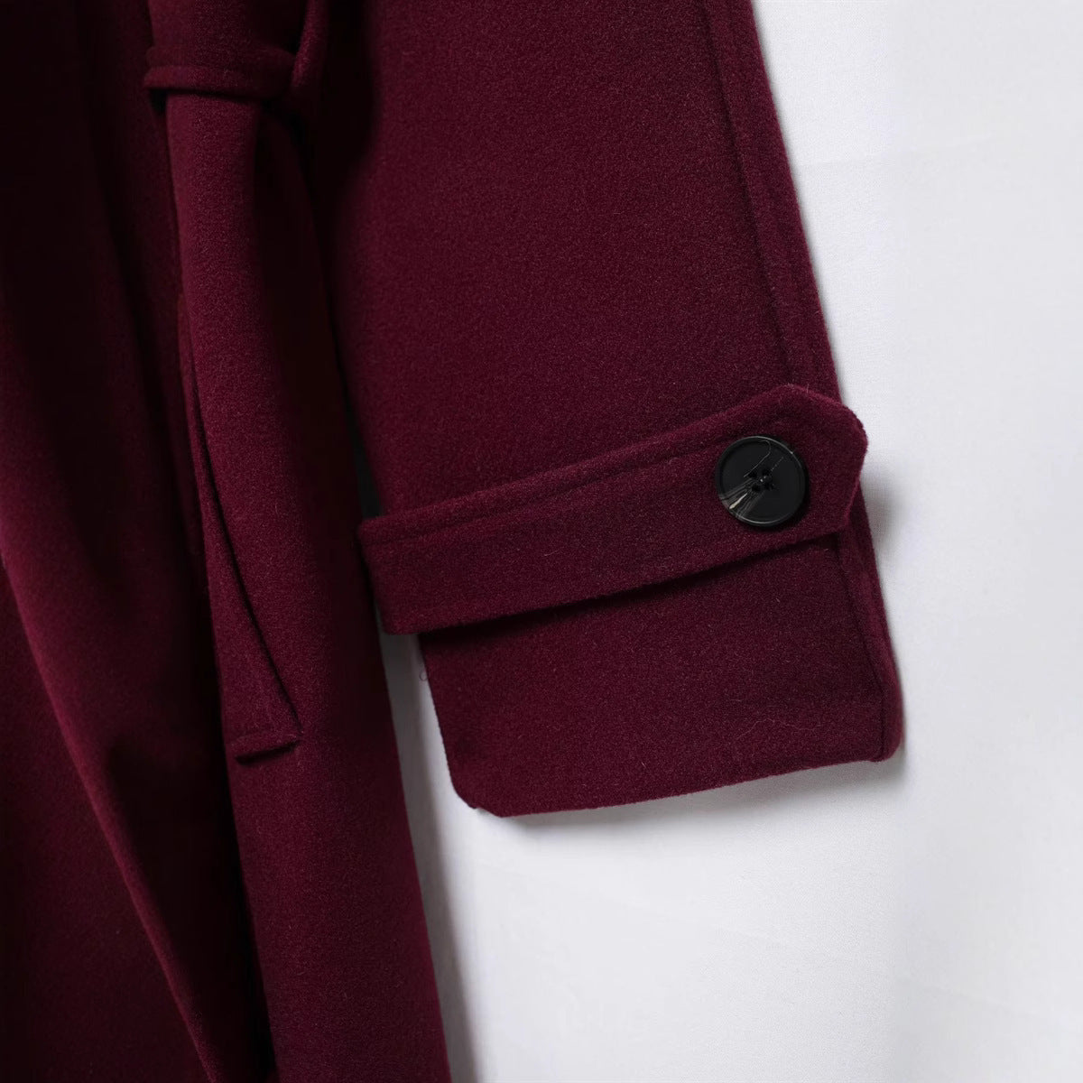 Dames élégant manteau de transition avec ceinture Chic und Stil