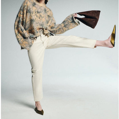 Women's High-Rise Tailored Trousers Chic und Stil