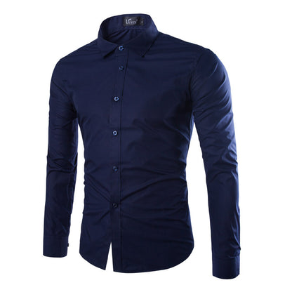 Chemise élégante à manches longues pour hommes Chic und Stil
